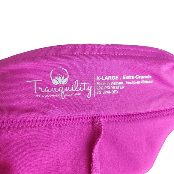 Tranquility Womens Pink Athletic Skort Size XL - Picture 5 of 5